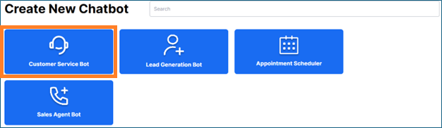 Select Customer Service Chatbot